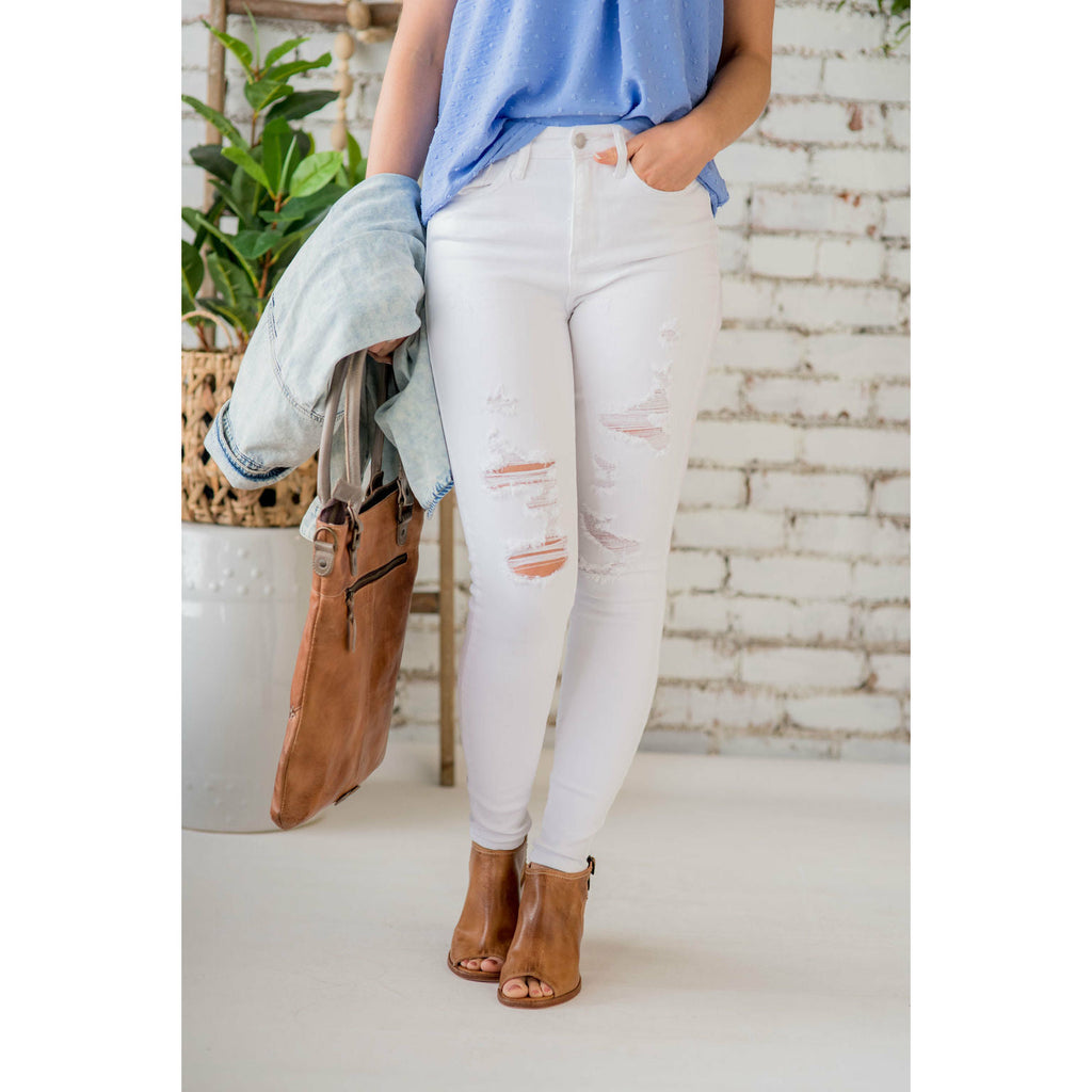 Makayla Denim Jeans - Betsey's Boutique Shop