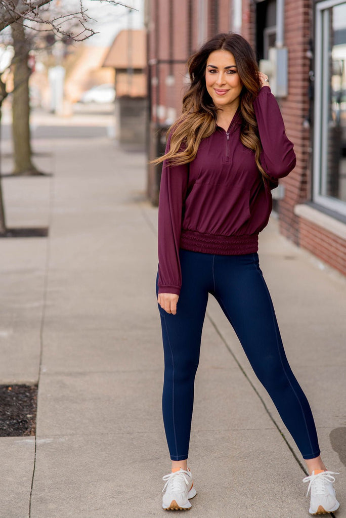 Ribbed Side Pocket Leggings - Betsey's Boutique Shop -