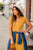 Side Slit Short Sleeve Maxi Dress - Betsey's Boutique Shop -