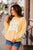 Here Comes The Sun Ribbed Graphic Crewneck - Betsey's Boutique Shop -