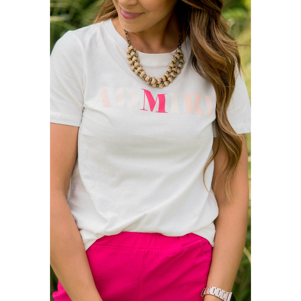 Admire Graphic Tee - Betsey's Boutique Shop