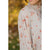 Fancy Floral Cinch Neck Sleeve Blouse - Betsey's Boutique Shop - Shirts & Tops