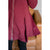 Flare Zipper Jacket - Burgundy - Betsey's Boutique Shop - Coats & Jackets
