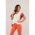 Color Blocked Sleeve Tee - Betsey's Boutique Shop - Shirts & Tops