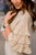 Triple Ruffle Sleeve Dress - Betsey's Boutique Shop -