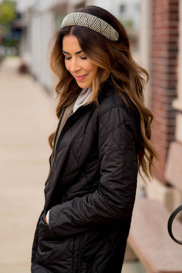 Reversible Puffer Jacket - Betsey's Boutique Shop -