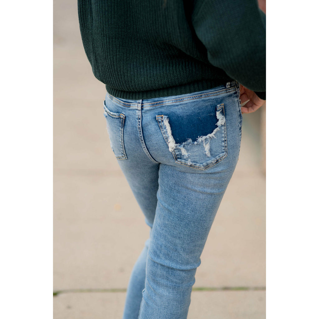 Valeria Denim Jeans - Betsey's Boutique Shop