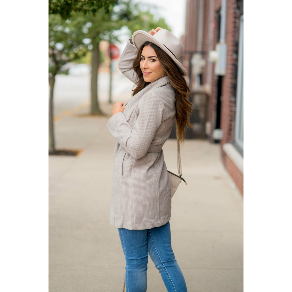 Herringbone Jacket - Betsey's Boutique Shop