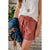 Relaxed Zipper Accent Shorts - Betsey's Boutique Shop