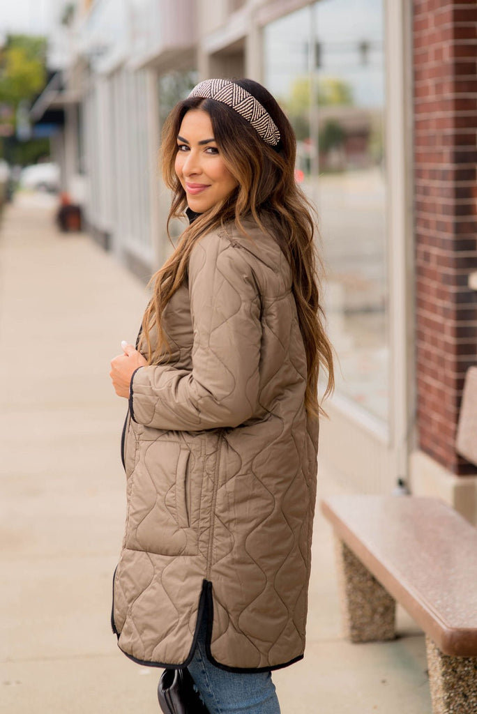 Reversible Puffer Jacket - Betsey's Boutique Shop -