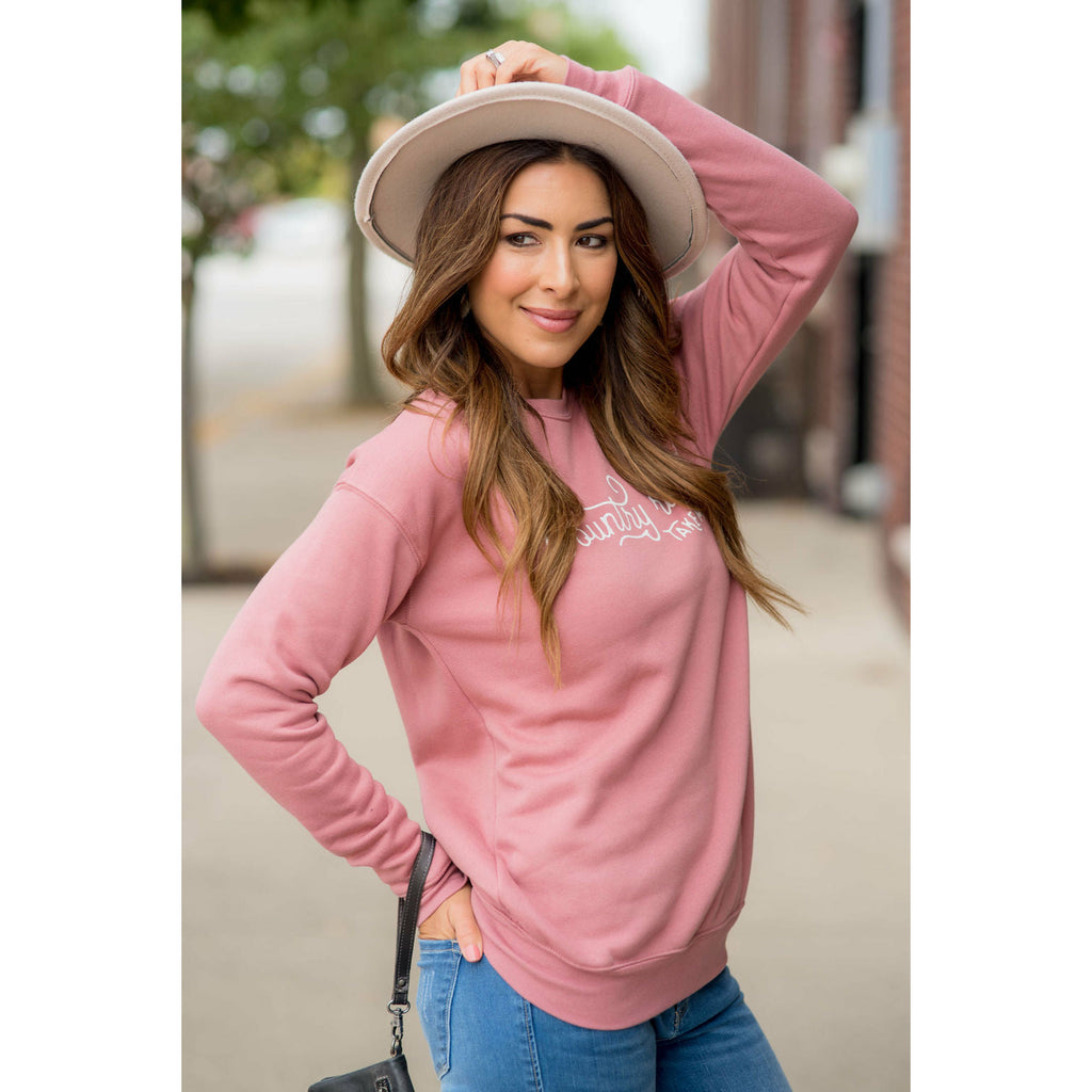 Country Roads Crewneck - Betsey's Boutique Shop