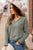 Solid Trimmed Mid Seam Sweatshirt - Betsey's Boutique Shop -