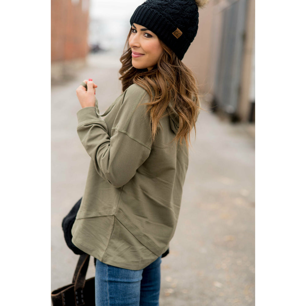 Faux Layered Hoodie – Betsey's Boutique Shop