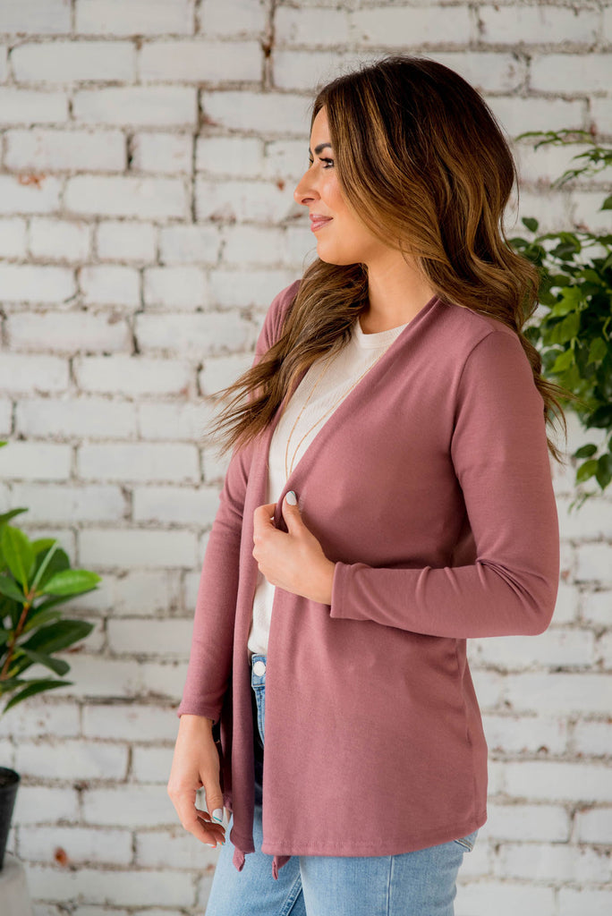 Lightweight Basic Cardigan - Betsey's Boutique Shop - Coats & Jackets