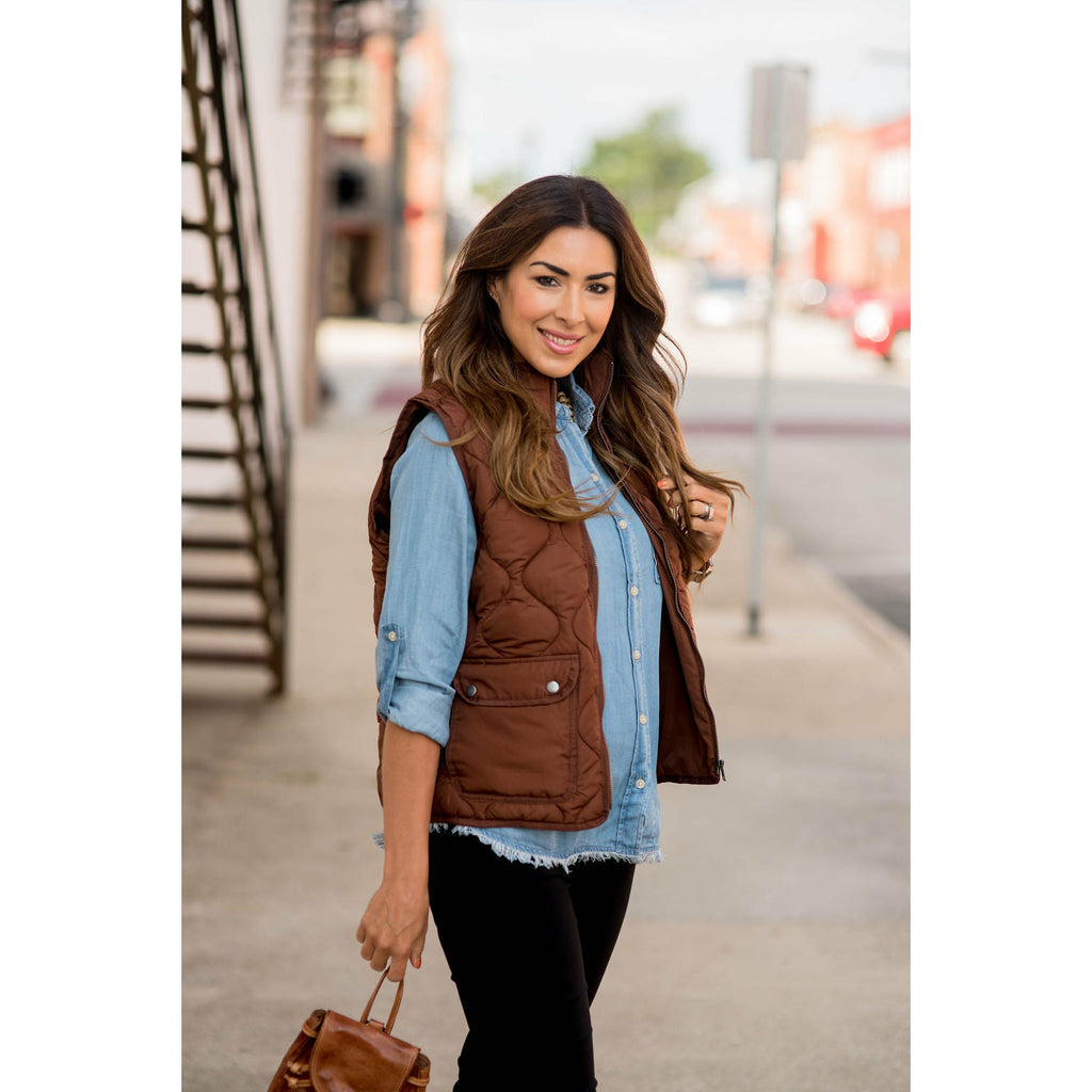 Pocket Puffer Vest - Betsey's Boutique Shop