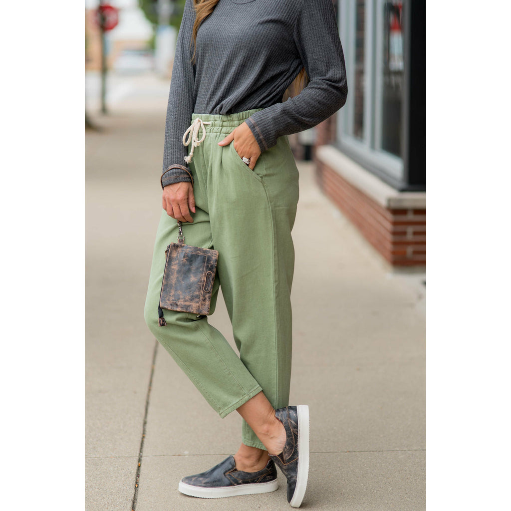 Loose Fit Jogger Pants - Betsey's Boutique Shop