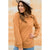 Frills Shoulder Zipper Accent Sweatshirt - Betsey's Boutique Shop - Shirts & Tops