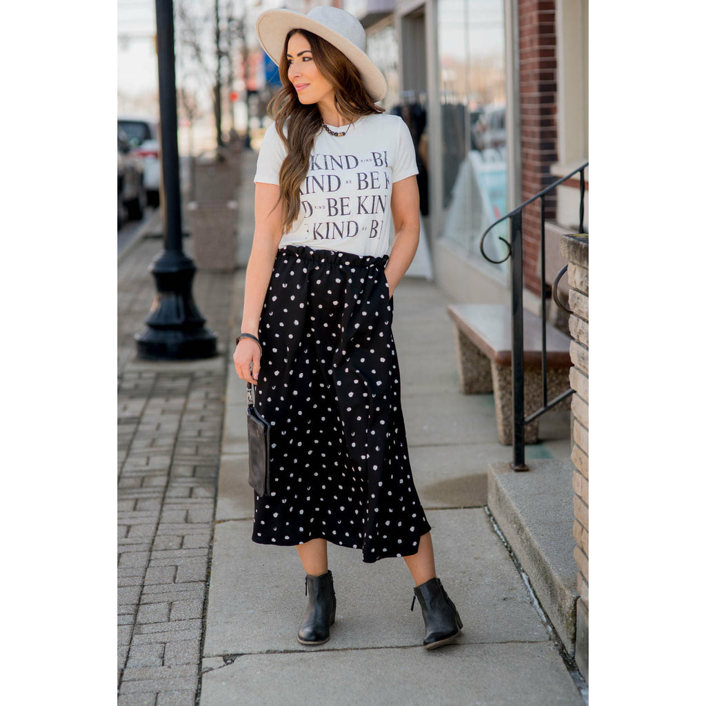 Midi Dot Skirt - Betsey's Boutique Shop