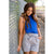 Touch of Blue Shorts - Betsey's Boutique Shop - Shorts