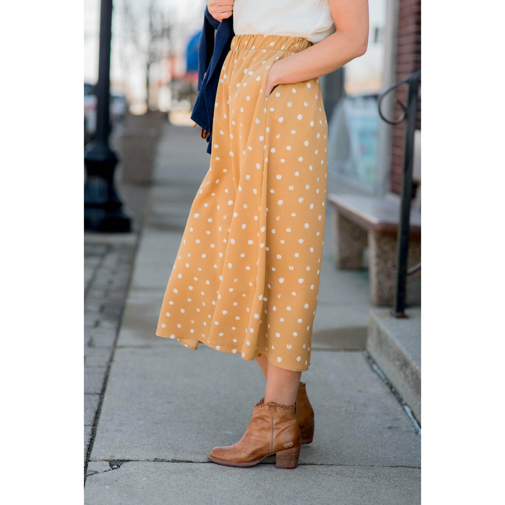 Midi Dot Skirt - Betsey's Boutique Shop