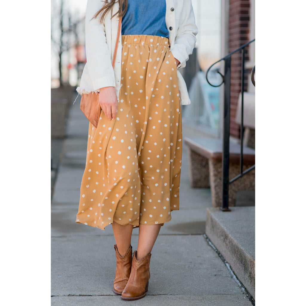 Midi Dot Skirt - Betsey's Boutique Shop