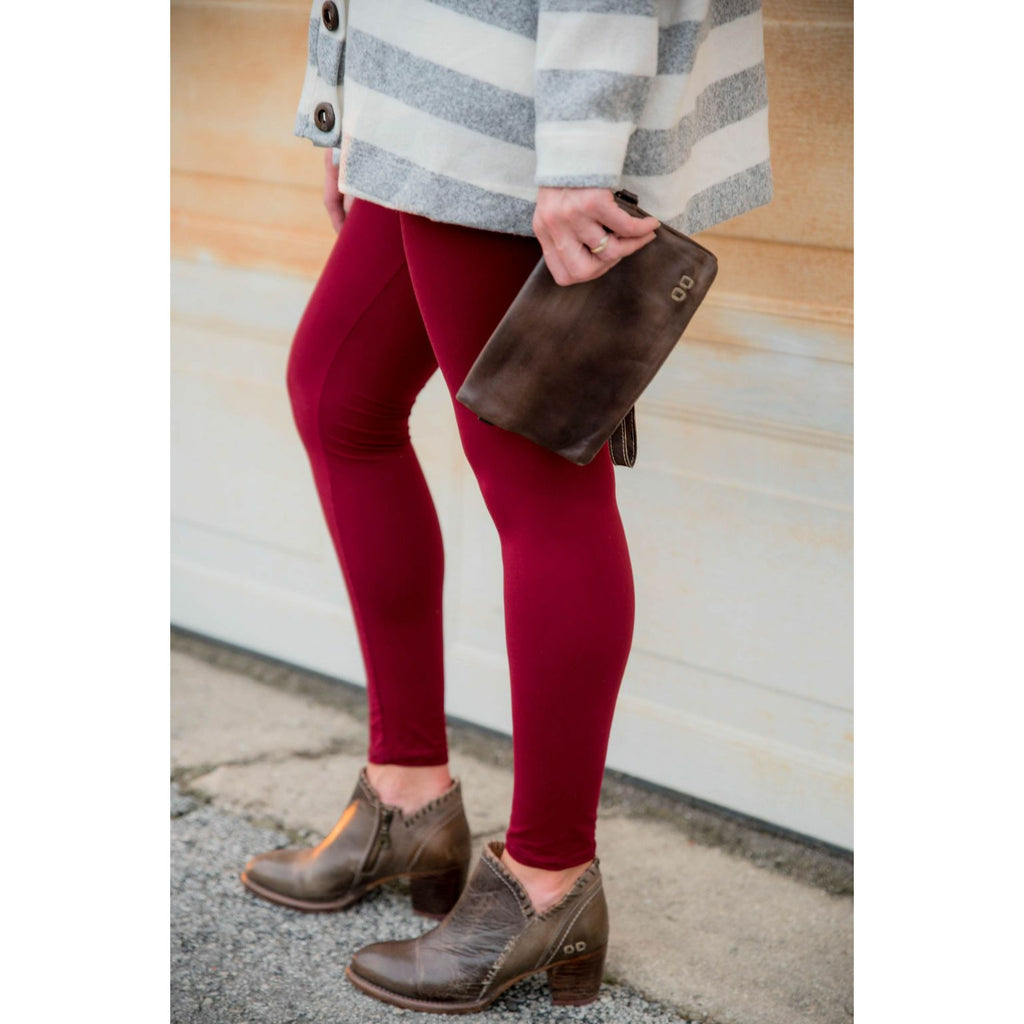 So Soft Leggings - Betsey's Boutique Shop - Pants