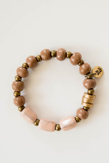 Bel Koz Mixed Beads Bracelet - Betsey's Boutique Shop -