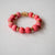 Multi Gold Accented Beaded Bracelet