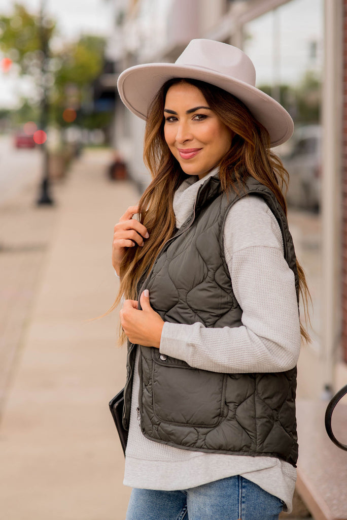 Pocket Puffer Vest - Betsey's Boutique Shop