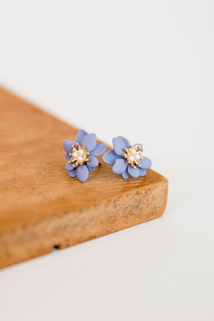 Blossoming Stud Earrings - Betsey's Boutique Shop -