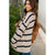 Heavy Knit Striped Cardigan - Betsey's Boutique Shop