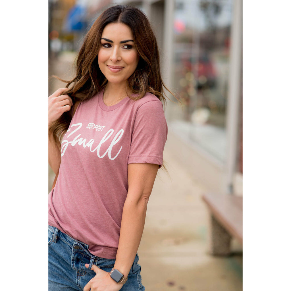 Support Small Graphic Tee - Betsey's Boutique Shop