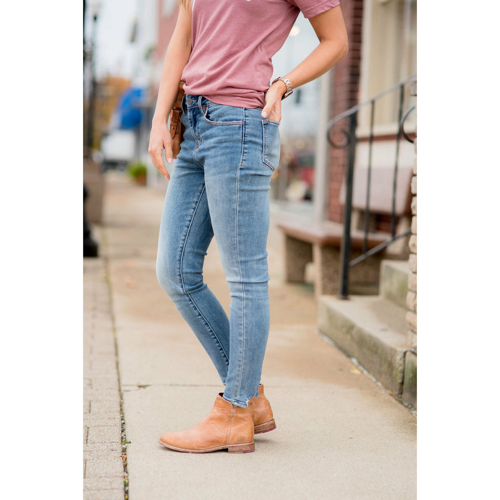 Rilee Denim Jeans - Betsey's Boutique Shop