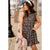 Fancy Floral Ruffle Tank Dress - Betsey's Boutique Shop - Dresses
