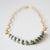 Bel Koz Gold Single Strand Clay Necklace