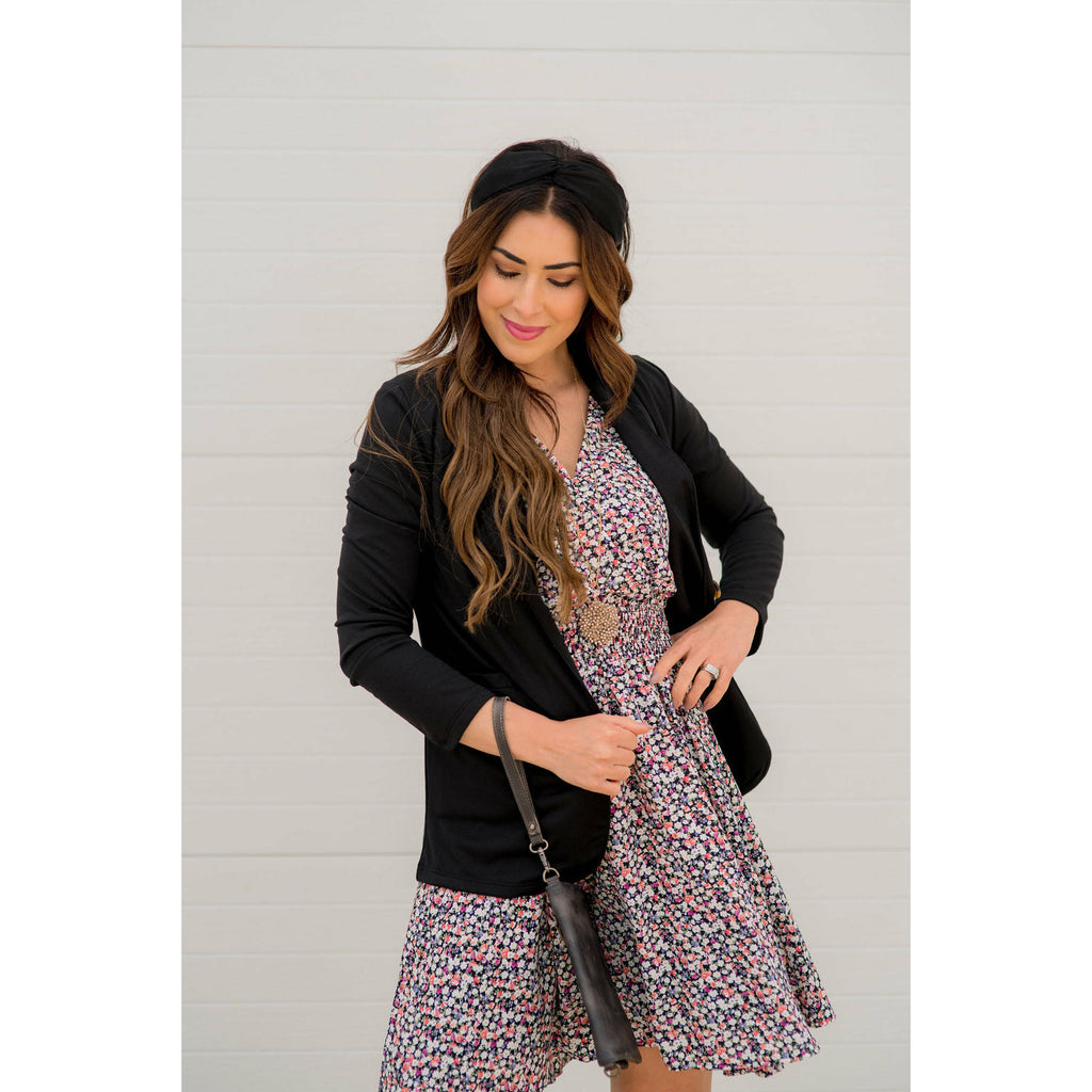 Everyday Cotton Blazer - Betsey's Boutique Shop - Coats & Jackets