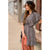 Stylish Cheetah Flitter Sleeve Dress - Betsey's Boutique Shop