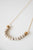 Bel Koz Single Strand Flat Bead Necklace - Betsey's Boutique Shop -