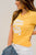 Here Comes The Sun Heathered Graphic Tee - Betsey's Boutique Shop -