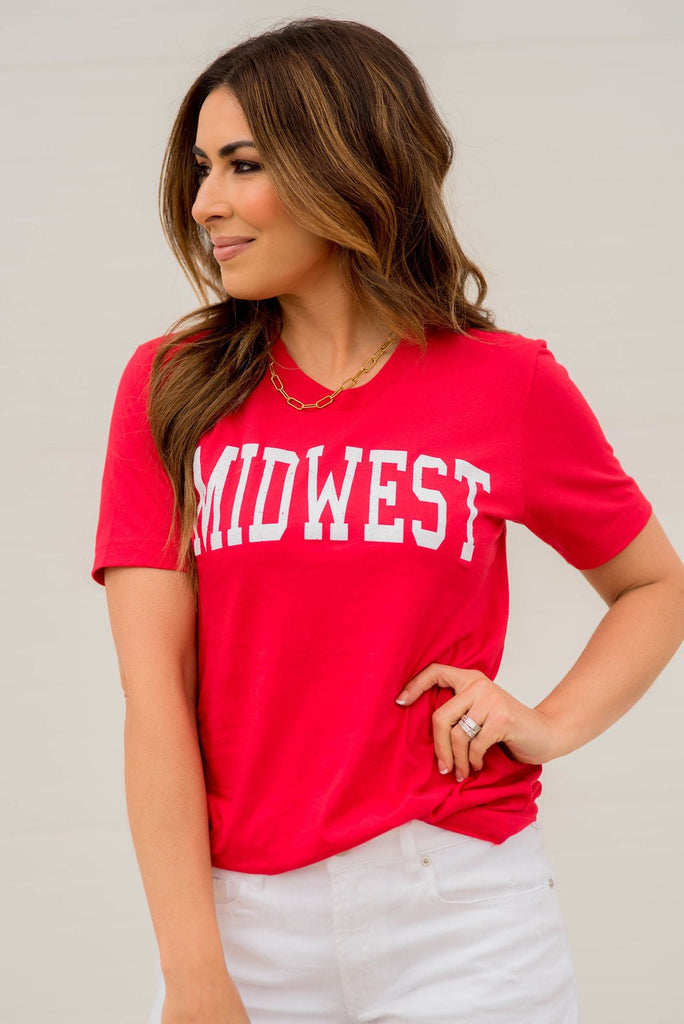 Bold Midwest Graphic Tee - Betsey's Boutique Shop -