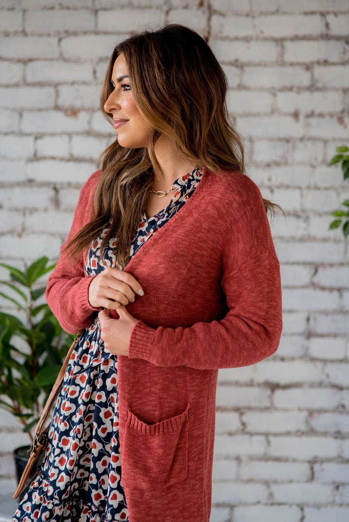 Textured Tissue Tunic Cardigan - Betsey's Boutique Shop