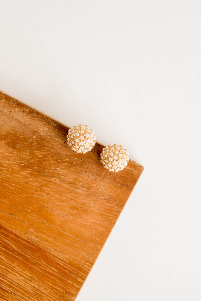 Glitz & Glam Stud Earrings - Betsey's Boutique Shop -