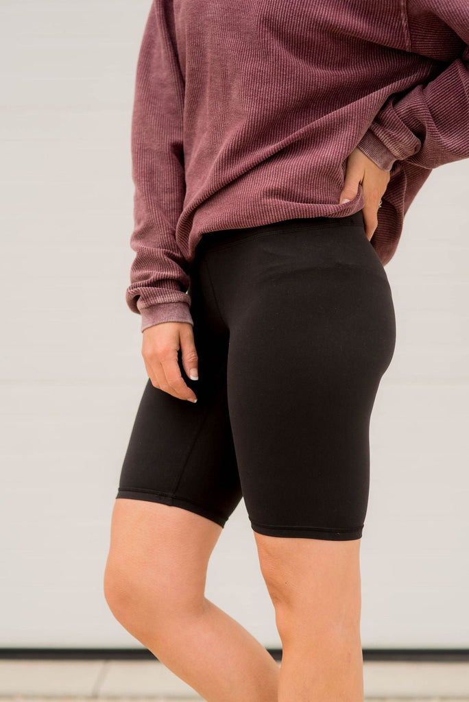 Basic Bike Shorts - Betsey's Boutique Shop -