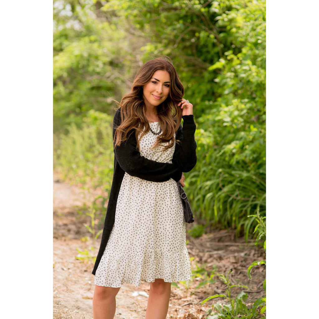 Textured Tissue Tunic Cardigan - Betsey's Boutique Shop