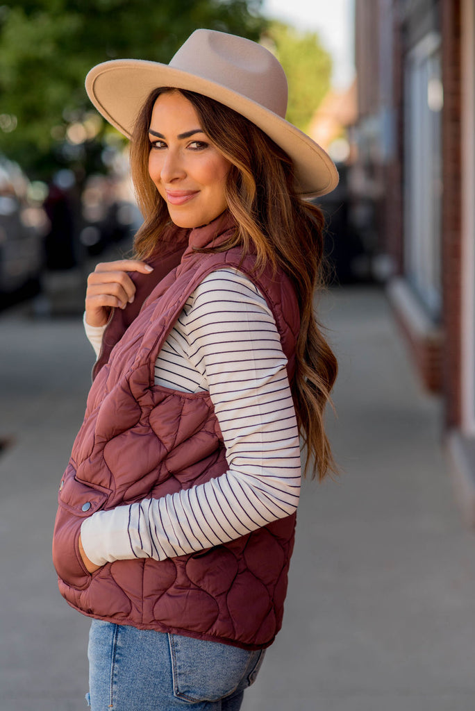 Pocket Puffer Vest - Betsey's Boutique Shop