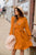 Glamorous Cinched Long Sleeve Dress - Betsey's Boutique Shop -