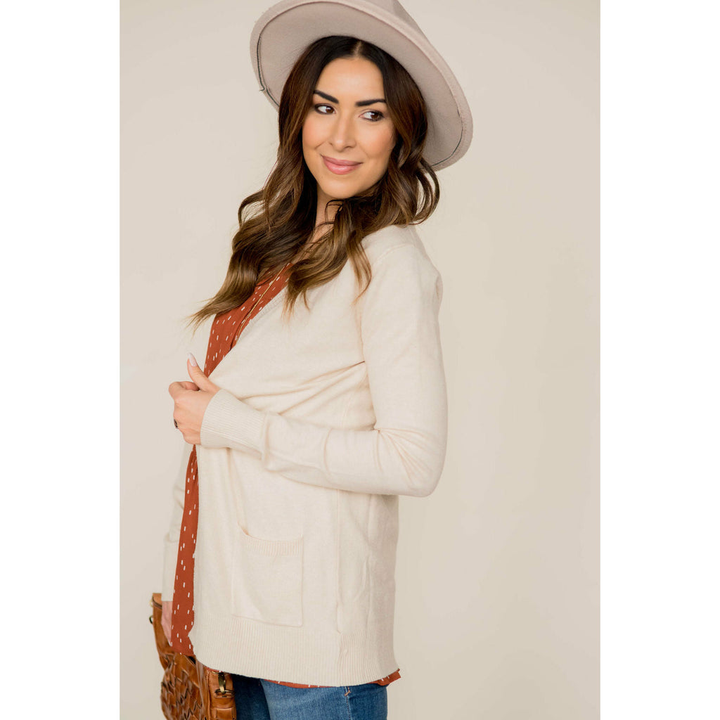 Betsey's Pocket Cardigan - Betsey's Boutique Shop - Coats & Jackets