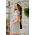 Stripe Ruffle Accent Dress - Betsey's Boutique Shop - Dresses