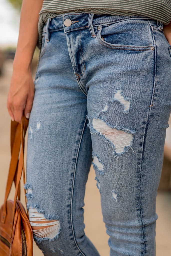 Ashlyn Denim Jeans - Betsey's Boutique Shop