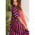 Multi Striped Kimono - Betsey's Boutique Shop - Coats & Jackets